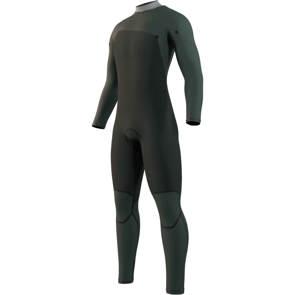 2026 Mystic Mens Motion 4/3mm Chest Zip Wetsuit 35000.250007 - Black